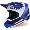 Přilba SM7 RISE, ALPINESTARS (modrá/bílá, vel. L)