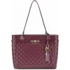 Guess dámska elegantná kabelka cez rameno - bordová - One size