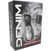 Denim Black sprchový gél 150 ml + deospray 150 ml darčeková sada 6 ks