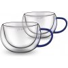 Lamart termopohár LT9113 VASO Súprava Cappuccino 270 ml 2 ks modrý