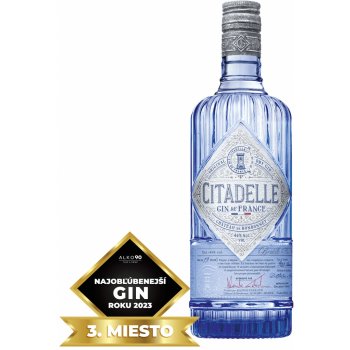 Citadelle Gin 44% 0,7 l (čistá fľaša)