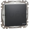 Schneider Electric Sedna Vypínač č.6, IP44, Antracit