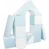 Vell Penové Kocky-Obria Stavebnica 11 Ks White-blue *Akcia