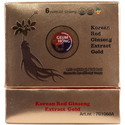 Extrakt z kórejského červeného ženšenu Gold 120g