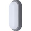 Solight WO749-G Vonkajšie osvetlenie oválne LED 20W, 1500lm, 4000K, IP54, 26cm, sivá