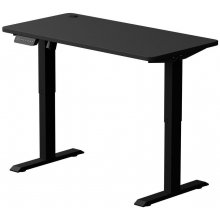 Milagro | Výškovo nastaviteľný písací stôl LEVANO 120x60 cm čierna | MI2342