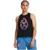 Dámske tielko Under Armour PJT RCK NEON FLAME TANK W čierne 1384505-001 - S