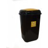 Kôš na separovaný odpad UH 45 l QUATRO žltý - plast