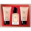 Giorgio Armani Si SET: Parfémovaná voda 50ml + Telové mlieko 50ml + Sprchový gél 50ml pre ženy