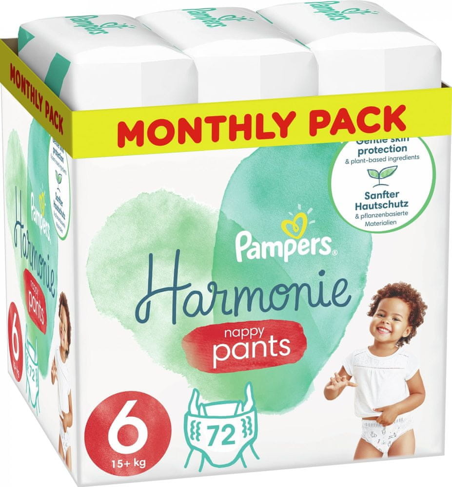 Pampers Harmonie Pants 6 72 Ks