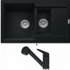 Franke MRG 651-78 onyx + Franke FC 9547.071 NOVARA PLUS onyx