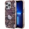 Hello Kitty Hardcase IML Tags Graffiti kryt na iPhone 14 Pro Max – ružový KF2345607