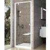 Ravak PIVOT PDOP1, 1-dielne sprchové dvere do niky otočné 80x190, Biela,Transp + Cleaner 03G40100Z1