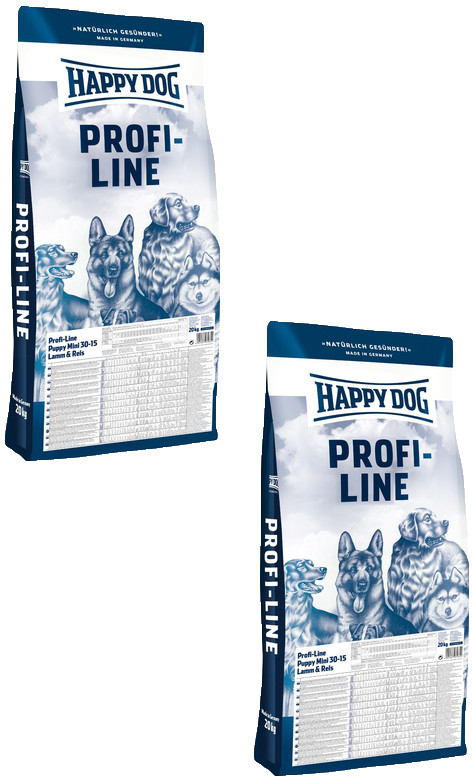 Happy Dog Profi Line Puppy mini Lamm & Reis 2 x 20 kg