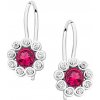 Olivie Detské Strieborné náušnice RUBY 3981 Ag 925; ≤1,4 g.