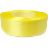 stuha saténová 25 mm/32 m žltá
