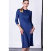 Modré minimalistické šaty Berlin – nanoSPACE by LADA