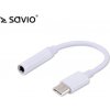 Audio adaptér - USB Type C - mini Jack 3,5 mm SAVIO AK-35