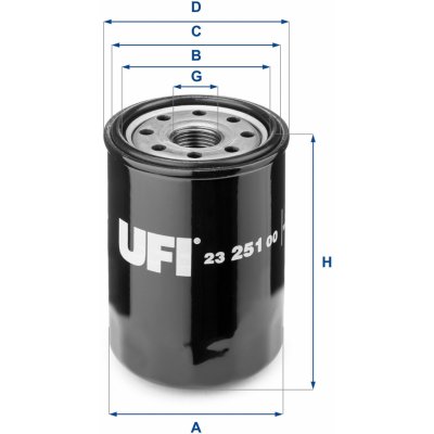 UFI Olejový filter 2325100