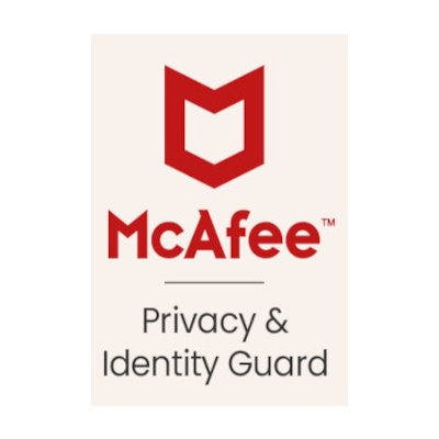 McAfee Privacy & Identity Guard 1 lic. 12 mes.