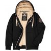 PitBull West Coast - Pánská KPZ mikina SHERPA RUFFIN 2 černá S