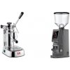 La Pavoni Professional Lusso + Eureka Atom W 75, grey