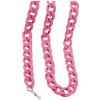 Akrylová retiazka na okuliare - ružová