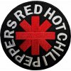 Red Hot Chili Peppers Asterisk Nažehlovačka Black