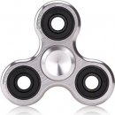 Fidget Spinner Kovový Strieborný