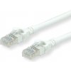 S/FTP (PiMF) Patchkábel LSOH 15m cat.6a, biely, Cu, Component Level