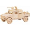 Woodcraft drevené 3D puzzle Bojové vozidlo P063