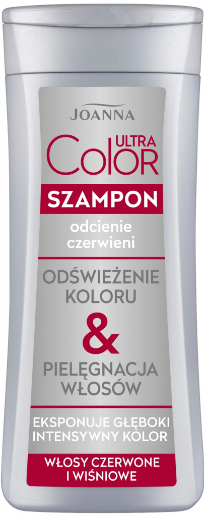 Joanna Ultra Color šampón na vlasy s červeným medeným a gaštanovým odtieňom 200 ml