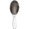 Olivia Garden Oválna kefa na vlasy s diviačími štetinami Expert Care Oval strieborná