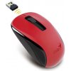 Genius Myš NX-7005 31030017403, 1200DPI, 2.4 [GHz], optická, 3tl., bezdrátová USB, červená, AA
