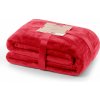 DecoKing Červená deka z mikrovlákna Mic 160x210