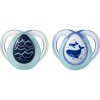 Tommee Tippee Cumlík C2N silikon Night 2ks 0-6m