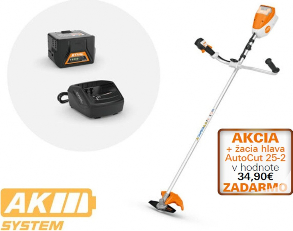 Stihl FSA 80 set 1x aku AK 30 a nabíjačka