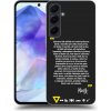 Picasee silikónový čierny obal pre Samsung Galaxy A55 5G A556B - Kazma - BUĎTE TROCHU YESMANI