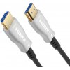 PremiumCord optický fiber High Speed with Ether. 4K@60Hz kábel 5m, M/M, pozlátené konektory kphdm2x05