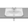 Zápustné umývadlo Roca Carmen 60x45 cm otvor pre batériu uprostred A3270A5000