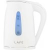 LaFe Essential, 2200 W, 1,7 L, Vodný filter, 360°, Plast, Biela, Rýchlovarná kanvica