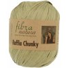 Fibra Natura Raffia Chunky 15 olivová