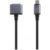 FIXED Braided Cable USB-C/MagSafe 3, 2m, 140W, gray FIXD-MS3-GR