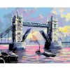 Diamondi Diamantové maľovanie - TOWER BRIDGE LONDÝN Rámovanie: vypnuté plátno na rám, Rozmer: 40x50 cm