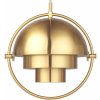 Závesné svietidlo GUBI Multi-Lite, Ø 27 cm, mosadz/mosadz - 10032993
