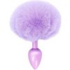 ToyJoy Happiness Enchanting Bunnytail Buttplug Purple
