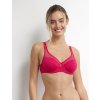 DIM GENEROUS COTTON BIO BRA DI000ASF červená