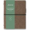 Filofax Eco Essential A7 týždenný 2023 dark walnut