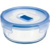 Luminarc Nádoba Pure box sklenená kulatá s vekom 165 mm 0,92 l Arcoroc
