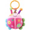 Baby Mix Detská plyšová hračka s vibráciou - Lienka